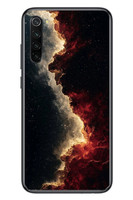 Le Balvo Redmi Note 8 Uyumlu Uzay Boşluğu Baskılı Silikon Kılıf