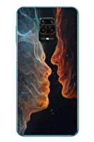 Le Balvo Redmi Note 9s Uyumlu Kavuşan Çizgiler Baskılı Silikon Kılıf