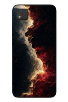 Le Balvo Redmi 9C Uyumlu Uzay Boşluğu Baskılı Silikon Kılıf