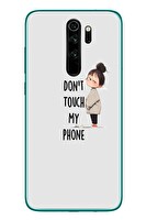 Le Balvo Redmi Note 8 Pro Uyumlu Telefonuma Dokunma Baskılı Silikon Kılıf