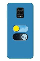 Le Balvo Redmi Note 9s Uyumlu Gece Gündüz Geçiş Baskılı Silikon Kılıf
