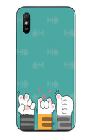 Le Balvo Redmi 9A Uyumlu Kedi Patileri Baskılı Silikon Kılıf