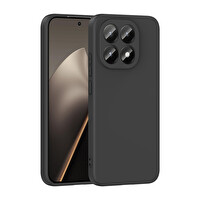 Başkenttekno Xiaomi 15T Uyumlu Kılıf Kamera Korumali Mara Lansman Kapak Siyah 