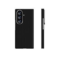 Başkenttekno Samsung Galaxy Z Fold 8 Ultra Uyumlu 400D M-Safe Şarj Özellikli Kılıf Premium Paris Zerre Sert Siyah 