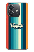 Le Balvo Oppo A3 Uyumlu Vintage Baskılı Silikon Kılıf