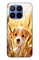 Le Balvo Xiaomi 17T Pro Uyumlu Golden Köpek Baskılı Silikon Kılıf
