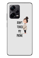 Le Balvo Redmi Note 12 Pro Plus Uyumlu Telefonuma Dokunma Baskılı Silikon Kılıf