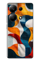 Le Balvo Redmi Note 13 Pro 4G Uyumlu Modern Desenler Baskılı Silikon Kılıf