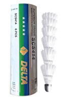Delta Yavaş Hız Mantar Kafa Deluxe Badminton Topu - 6 Adet