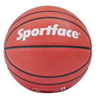Sportface SF-1413 No: 5 12 Panelli Deri Kırmızı Antrenman Basketbol Topu