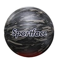 Sportface SF-B67 No 7 Street Ball 8 Panelli Siyah Çizgi Desenli Basketbol Topu