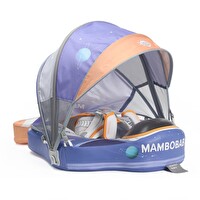 Mambobaby Emniyetli Gölgelikli Ve Ayak Destekli Bebek Yüzme Simidi - Astronot