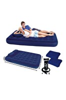 Bestway 67374 203X152X22 CM Yastıklı Ve Pompalı Şişme Yatak
