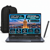 Asus ExpertBook B3402FVA-C516512B0DS8 Core 5 120U 14" 24 GB RAM 512 GB SSD W11Pro Notebook + Kalem + Snertech Çanta