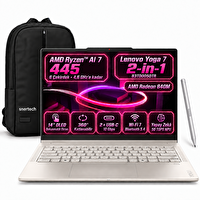 Lenovo Yoga 7 2-In-1 14AGP11 83TD005QTRS2  Ryzen AI 7 445 14" 32 GB RAM 1 TB SSD W11Pro Notebook+Kalem+Snertech Çanta