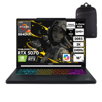 MSI Crosshair A16 HX Ryzen 7-8840HX 40 GB RAM 2 TB SSD 12 GB RTX5070 16" FreeDOS Notebook-S.Çantası E8WGXK-058XTRYQB10