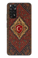 Le Balvo Redmi Note 11 - 11s Uyumlu Türkiye Bayraklı Halı Baskılı Silikon Kılıf