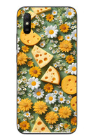 Le Balvo Redmi 9A Uyumlu Peynirler Baskılı Silikon Kılıf