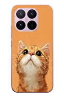 Le Balvo Xiaomi 17T Uyumlu Masum Kedi Baskılı Silikon Kılıf