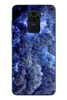 Le Balvo Redmi Note 9 Uyumlu Mor Bulutlar Baskılı Silikon Kılıf