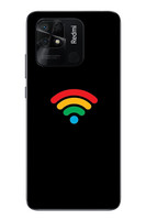 Le Balvo Redmi 10C Uyumlu Wifi Simgesi Baskılı Silikon Kılıf