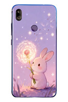 Le Balvo Redmi Note 7 Uyumlu Büyülü Tavşan Baskılı Silikon Kılıf