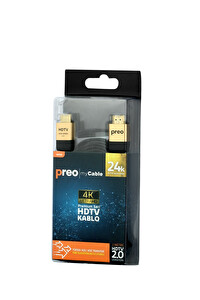 Preo MC25 HDMI 2.0 Versiyon Premium Hdmi Kablo 2m