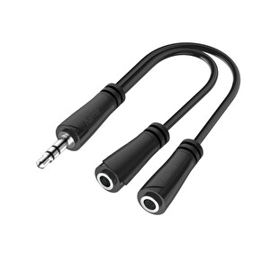 Hama HM200349 Adaptör 3.5MM Stereo Fiş 2x3 5MM Soket Stereo