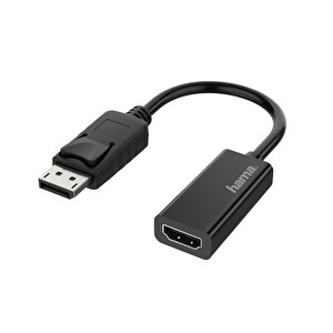 Hama HM.200335 Ultra HD 4K Adaptör Displayport Fiş Hdmi Soket