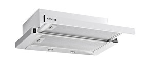 Kumtel DS6-905 Beyaz Sürgülü Aspiratör