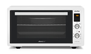 Simfer M4558 45 LT Dijital Beyaz Turbo Midi Fırın