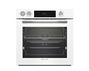 Grundig GEBD12302W 9 Fonksiyon Buhar Destekli Beyaz Ankastre Fırın