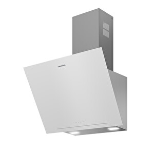 GRUNDIG GDSP 2474 BW 60cm Yatay Cam Davlumbaz Beyaz