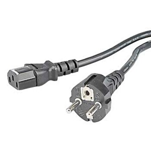 Hama 29934 1.5M Bilgisayar ve Hifi Siyah Güç Kablosu