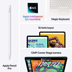 Apple iPad M3 Air 11-Inch Wi-Fi 128GB - Space Grey MC9W4TU/A