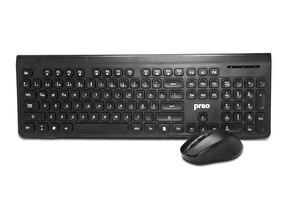 Preo K7 Kablosuz Klavye Mouse Set