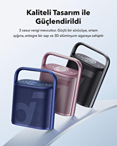 Anker Soundcore X500 40W Hİ-RES Audio Ambient Light Siyah