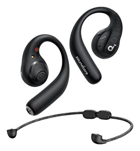 D−40　Anker AeroFit 2 ワイヤレスイヤホン　ブラック ANKER オープンイヤー型ワイヤレスイヤホン Soundcore AeroFit 2