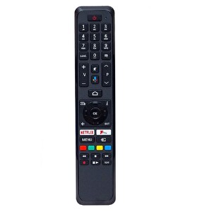 OEM 1714-2 Toshiba Uyumlu Mikrofonlu Ses Komutlu Android Smart Led TV Kumanda