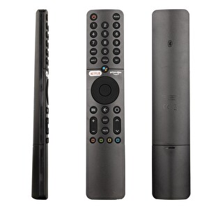 OEM Xiaomi Mi Ver7 L75M6-ESG Uyumlu Netflix Prime Video Tuşlu LED TV Kumanda