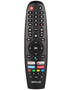 Onvo SX-0400 Orijinal Ses Komutsuz Android Smart LED TV Kumanda