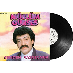 Müslüm Gürses - Senden Vazgeçmem Plak + Özel Tasarımlı İç Zarf