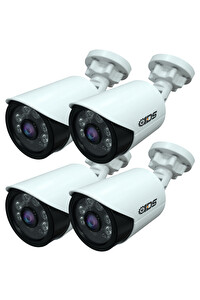 IDS 4 Kameralı 5 MP Lensli 1080p Full HD AHD Gece Görüşlü Su Geçirmez Güvenlik Kamerası Kamera Sistemleri DS-2020HD4