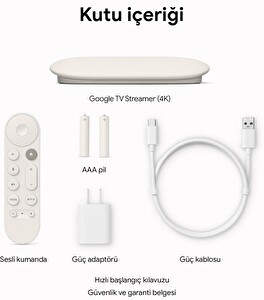 Google TV Streamer 4K 32 GB Voice Remote Fiyatı ve Özellikleri