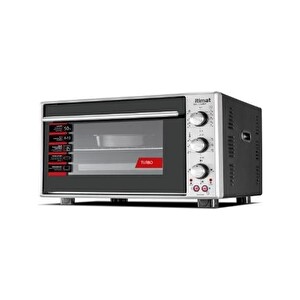 İtimat 8022 Çift Camlı 50 L Inox Mini Fırın