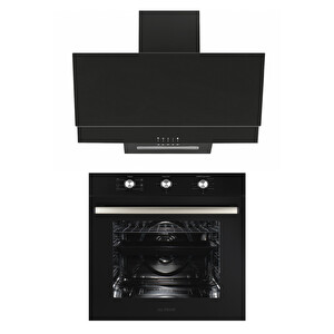 Alveus Mi̇moza Si̇yah Ankastre Set (ALV MFA 614 + F17)