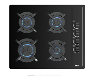 Teka GBC 64002 KBC BK 60 CM Siyah Cam Ankastre Ocak