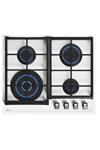 Teka GZC 64320 XBC WH 112570051 Beyaz Cam Ankastre Ocak