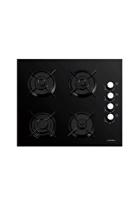 Luxell 40-TAHDF Opall Siyah Cam Ankastre Ocak