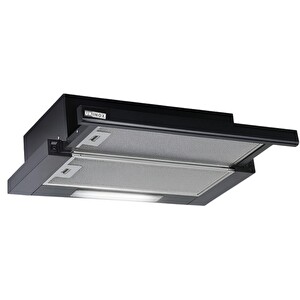Ukinox Trager S 500 Siyah Aspiratör 60 CM
